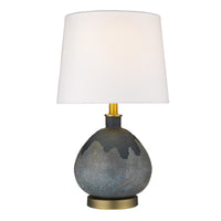 Trend Home 1-Light Brass Table Lamp