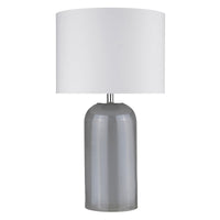 Trend Home 1-Light Polished Nickel Table Lamp