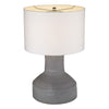 Trend Home 1-Light Polished Nickel Table Lamp