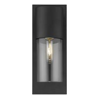 Cooper 1-Light Matte Black Wall Light