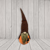 Spooky Orange and Black Halloween Gnome