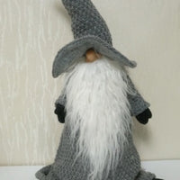 Grey and Black Wizard Gnome