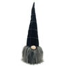 Black Plaid Hat Fabric Gnome