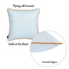 Orange and Cream Give Thanks Throw Pillow