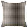 Tan Houndstooth Pattern Throw Pillow