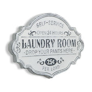 Laundry Room Metal Sign