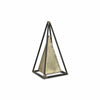 Narrow Metal Triangular Decorative Sculpture