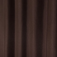 Luxurious Brown Waffle Weave Shower Curtain