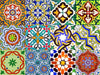 4" X 4" Mediterranean Mash Mosaic Peel and Stick Tiles