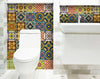 5" X 5" Euro Mosaic Peel and Stick Removable Tiles