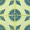 7" X 7" Aegean Orb Removable Peel and Stick Tiles