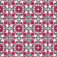 4" X 4" Rosa Pink Lea Removable Peel And Stick Tiles