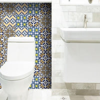 4" X 4" Addison Multi Mosaic Peel And Stick Tiles