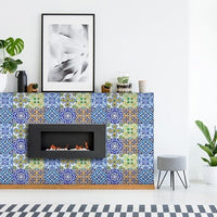 6" X 6" Lima Multi Mosaic Peel and Stick Tiles