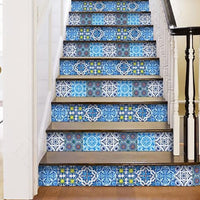 6" X 6" Greta Multi Mosaic Peel and Stick Tiles