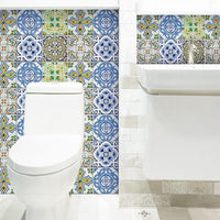 4" X 4" Cana Multi Mosaic Peel And Stick Tiles