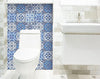 8" X 8" Azul Multi Mosaic Peel and Stick Tiles