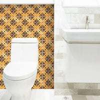 5" X 5" Golden Rio Removable Peel and Stick Tiles