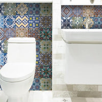 4" X 4" Randy Mutli Mosaic Peel And Stick Tiles