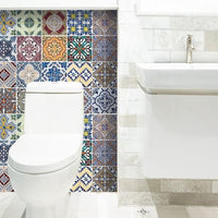 4" X 4" Linna Mutli Mosaic Peel And Stick Tiles