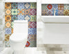 5" X 5" Josephina Mutli Mosaic Peel and Stick Tiles