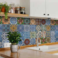 6" X 6" Jessa Mutli Mosaic Peel and Stick Tiles