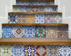 8" X 8" Kyla Mutli Mosaic Peel and Stick Tiles