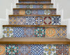 7" X 7" Addina Mutli Mosaic Peel and Stick Tiles