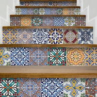 7" X 7" Addina Mutli Mosaic Peel and Stick Tiles