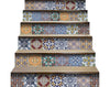7" X 7" Addina Mutli Mosaic Peel and Stick Tiles