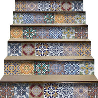 7" X 7" Addina Mutli Mosaic Peel and Stick Tiles