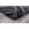 8’ x 10’ Dark Gray Geometric Illusion Area Rug