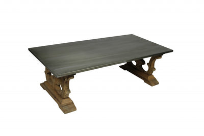 Rectangular Decorative Base Coffee Table