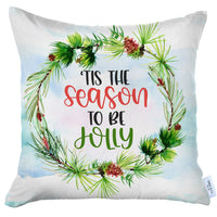 Tis the Season Christmas Throw Pillow