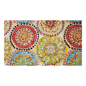 2' x 4' Mediterranean Brights Washable Floor Mat