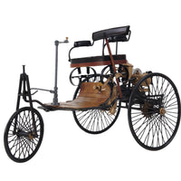 c1886 Three Wheeled Mercedes Benz Motor Car Sculpture