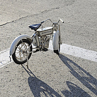 c1911 Harley-Davidson V-Twin Motorcycle Model Sculpture