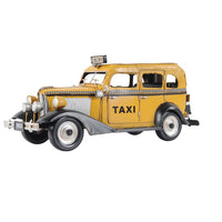 c1933 Vintage Checker Taxi Cab Model Sculpture