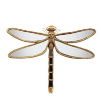 Antiqued Gold Dragonfly Wall Décor