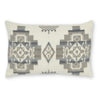 Ultra Soft Light Gray Southwest Handmade Lumbar Pillow Cover