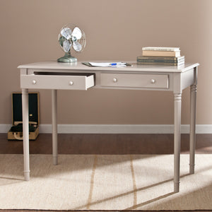 Warm Gray Writing Desk