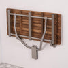 36" Grand Resort Wall Mount Teak Shower Bench