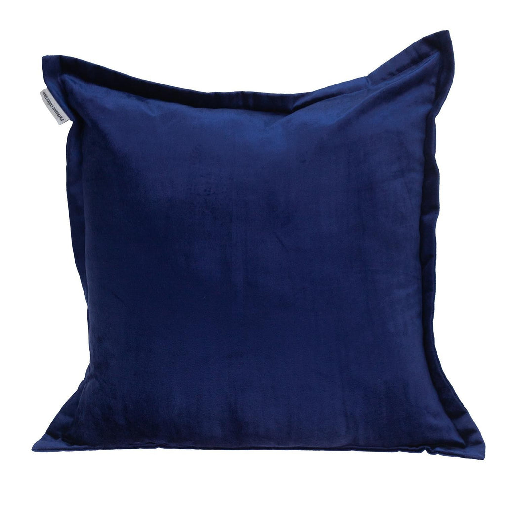 Premier 24" Soft Touch Royal Blue Solid Color Accent Pillow