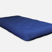 8" Royal Blue Double Foam Full Futon Mattress