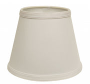 12" White Empire Hardback Slanted No Slub Lampshade