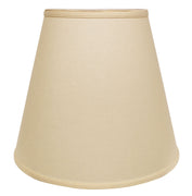 16" Parchment Biege Deep Empire Linen Lampshade