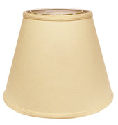 18" Parchment Biege Empire Deep Slanted Linen Lampshade