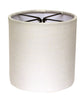 6" Snow Set of 6 Drum Chandelier Linen Lampshades