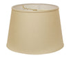 14" Parchment Biege Rounded Empire Slanted Linen Lampshade