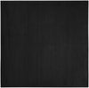 9' X 9' Black Square Non Skid Indoor Outdoor Area Rug